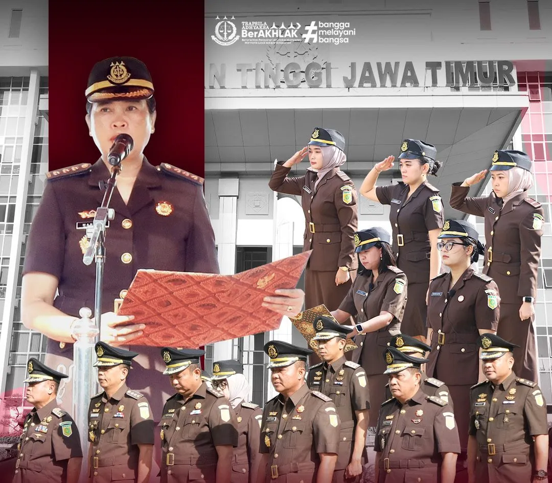 Kejati Jatim Gelar Upacara Hari Ibu ke-97, Asdatun Tekankan Penguatan Kesetaraan dan Perlindungan Perempuan