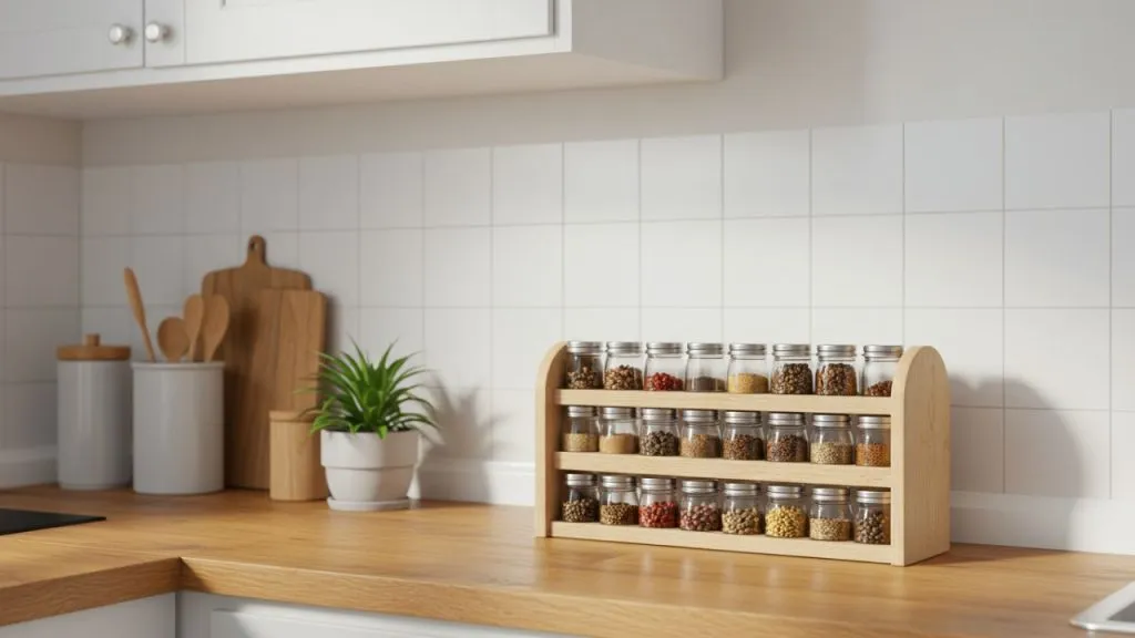 Delapan Desain Rak Bumbu Dapur untuk Berbagai Gaya Kitchen Set