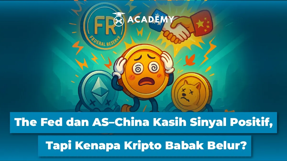 Sinyal Positif dari The Fed dan AS–China Belum Angkat Kripto, Likuidasi Tembus US$1,1 Miliar