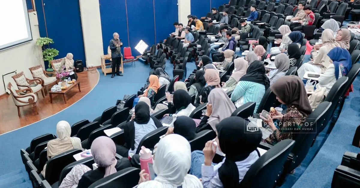 FEB UIN Jakarta Gelar Kuliah Umum Bersama Visiting Professor Universitas Durham Bahas Inklusi Sosial dan Pembangunan Berkelanjutan Berbasis Syariah