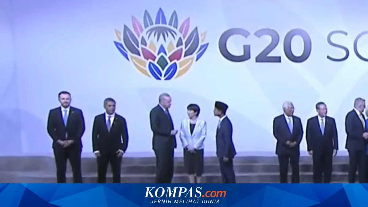 Gibran Berbincang dengan Erdogan dan Sanae Takaichi Jelang Foto Bersama di KTT G20 Johannesburg