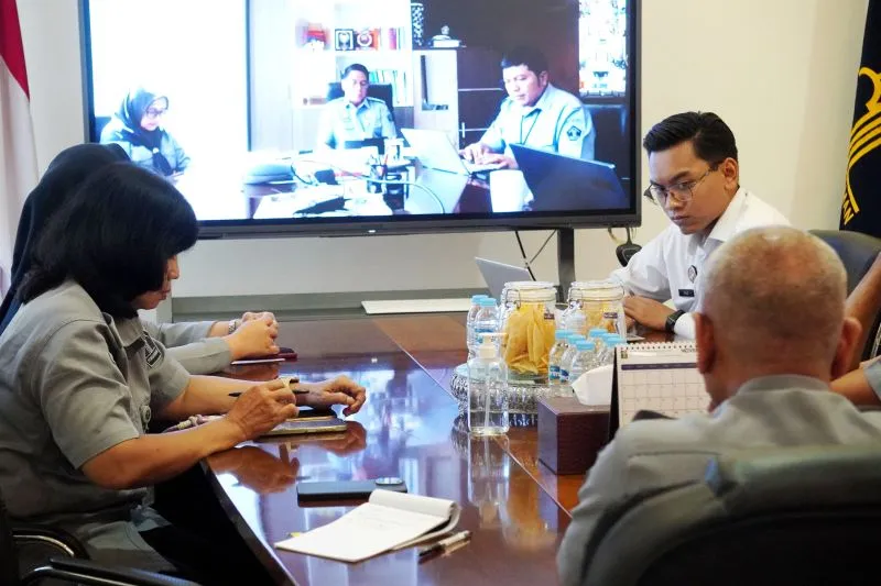 Kanwil Kemenkum Jawa Tengah Ikuti Rakor Verifikasi SKT untuk Partai Politik Baru