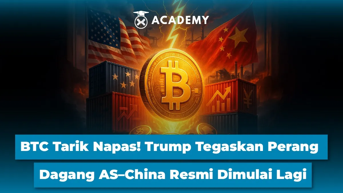 Trump Tegaskan Perang Dagang AS–China Dimulai Lagi, Bitcoin Sempat Terkoreksi Tajam
