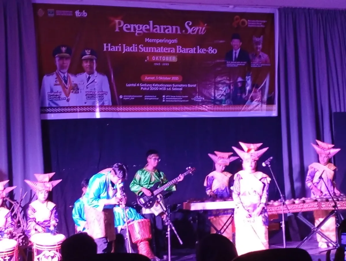 Taman Budaya Sumbar Gelar Pagelaran Seni untuk Peringati Hari Jadi Sumbar ke-80