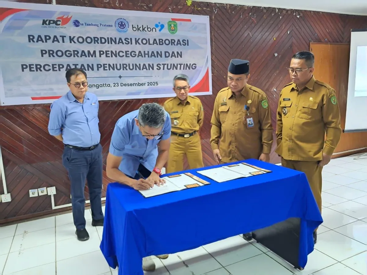 Pemkab Kutai Timur dan PT KPC Perkuat Kolaborasi untuk Percepatan Penurunan Stunting