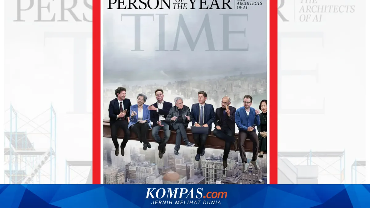 Time Tetapkan “Architects of AI” sebagai Person of the Year 2025, Bukan Satu Individu