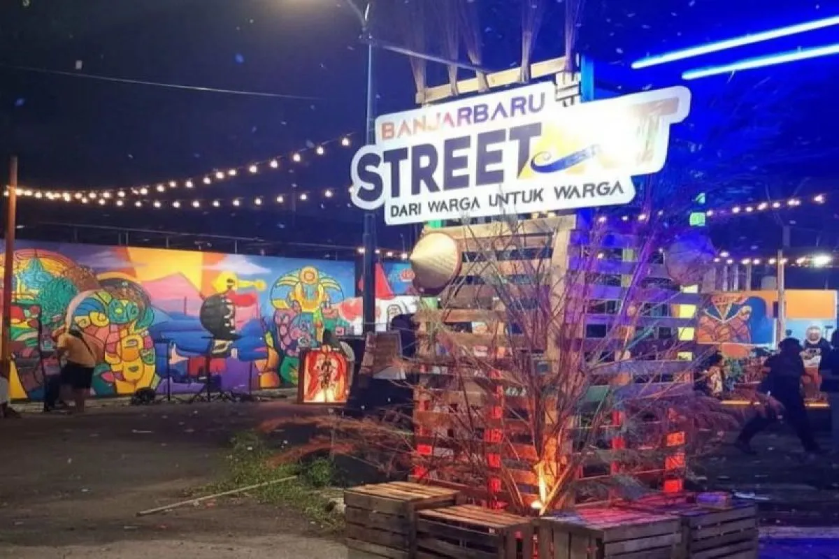 Banjarbaru Street Art Festival di Syamsudin Noor Meriah, Ribuan Warga Padati Lokasi
