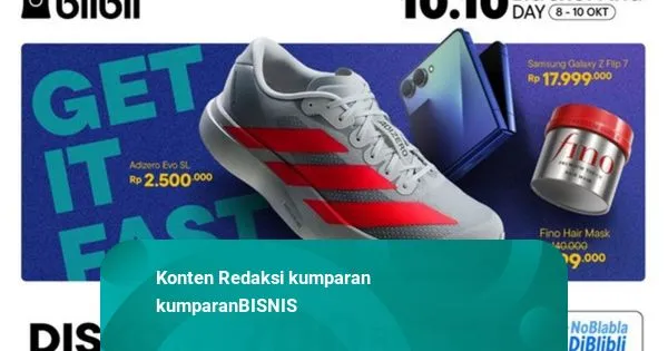 Blibli Gelar Promo 10.10 Big Shopping Day, Tawarkan Diskon Produk Perawatan Rambut, Gadget, dan Sepatu