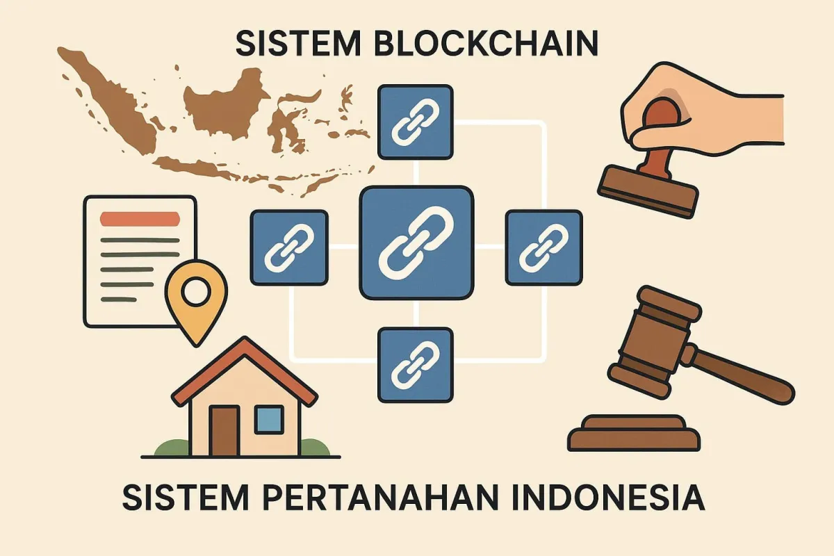 Transformasi Sistem Pertanahan Indonesia Lewat Blockchain dan Sertifikat Digital