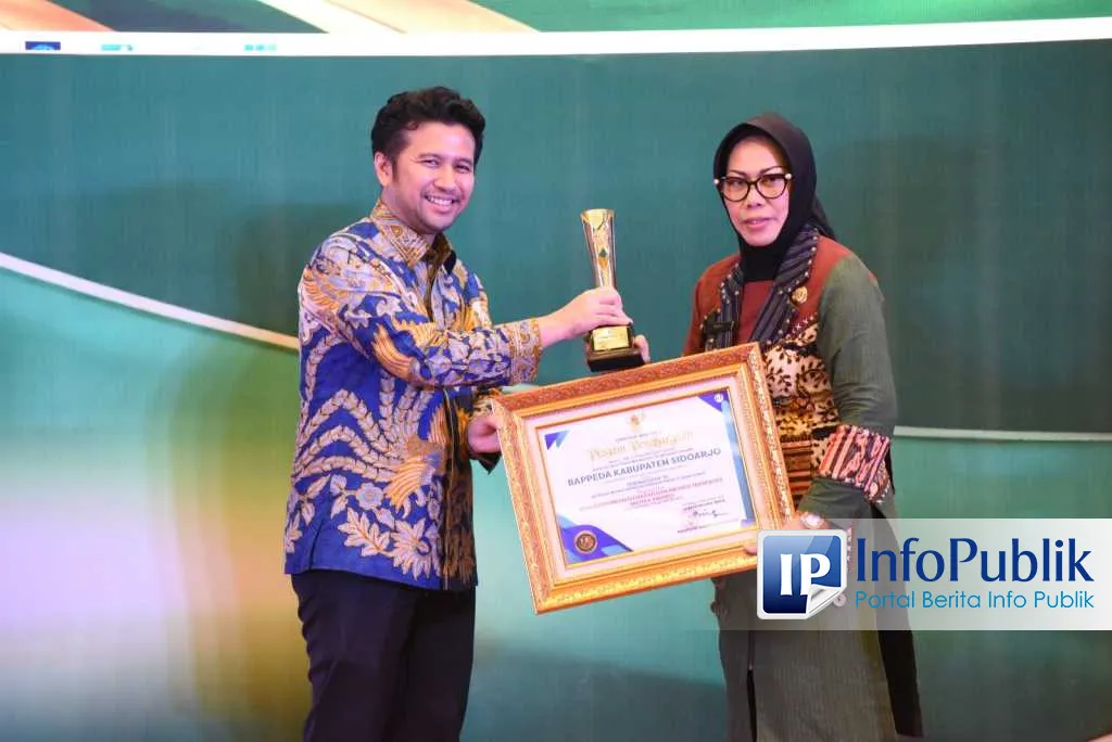 Pemkab Sidoarjo Raih Tiga Penghargaan Inotek Jatim 2025 Berkat Inovasi Layanan Publik
