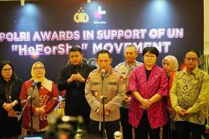Polri Gelar HeForShe Awards 2025, Kapolri Tegaskan Komitmen Dukungan Kesetaraan Gender