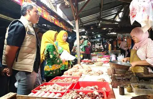 Satgas Pangan Polres Pasuruan Sidak Harga dan Stok Bahan Pokok Jelang Nataru 2026