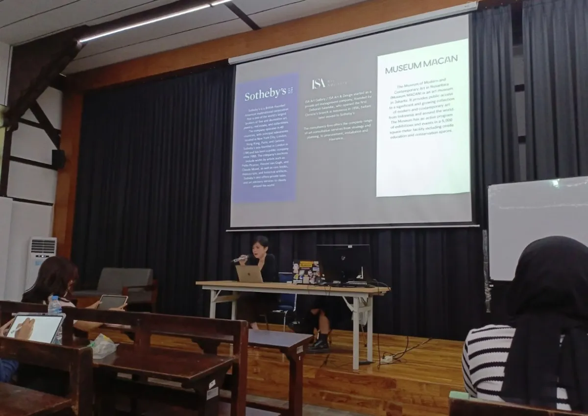 Kuliah Tamu FSRD Bahas Kuratorial dan Manajemen Koleksi Museum