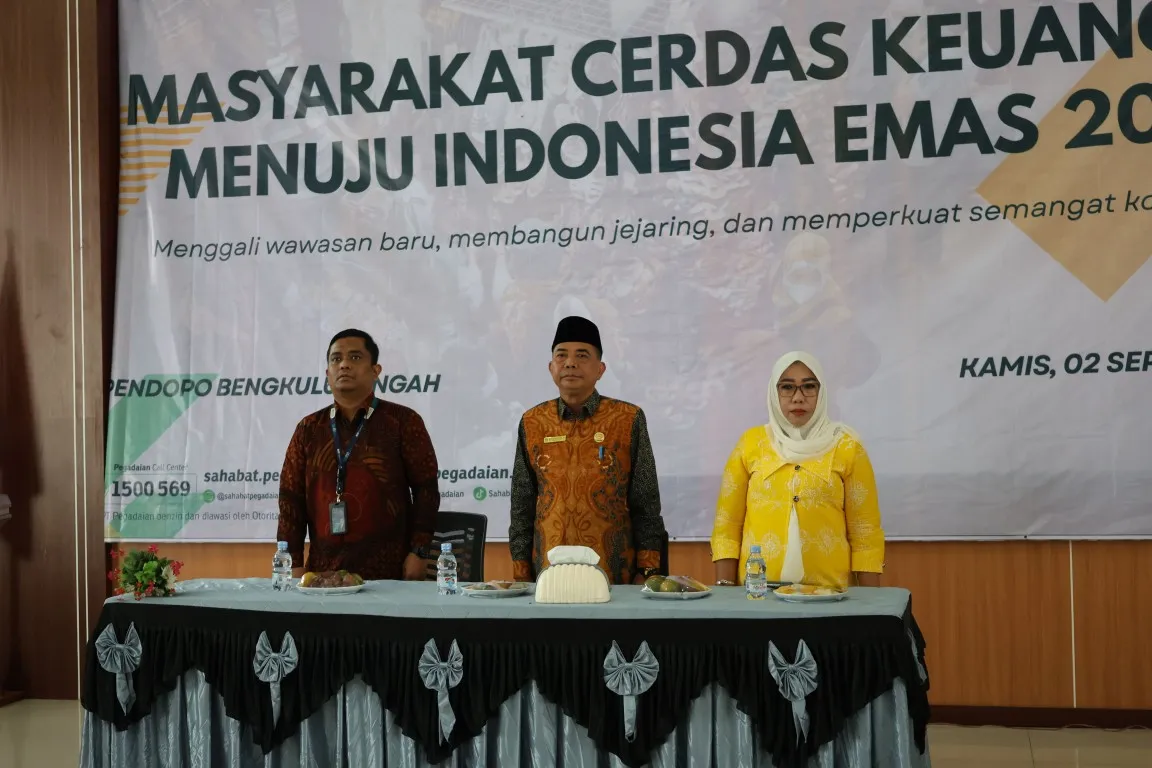 Pemkab Bengkulu Tengah Resmikan Kegiatan Literasi Keuangan Bersama PT Pegadaian