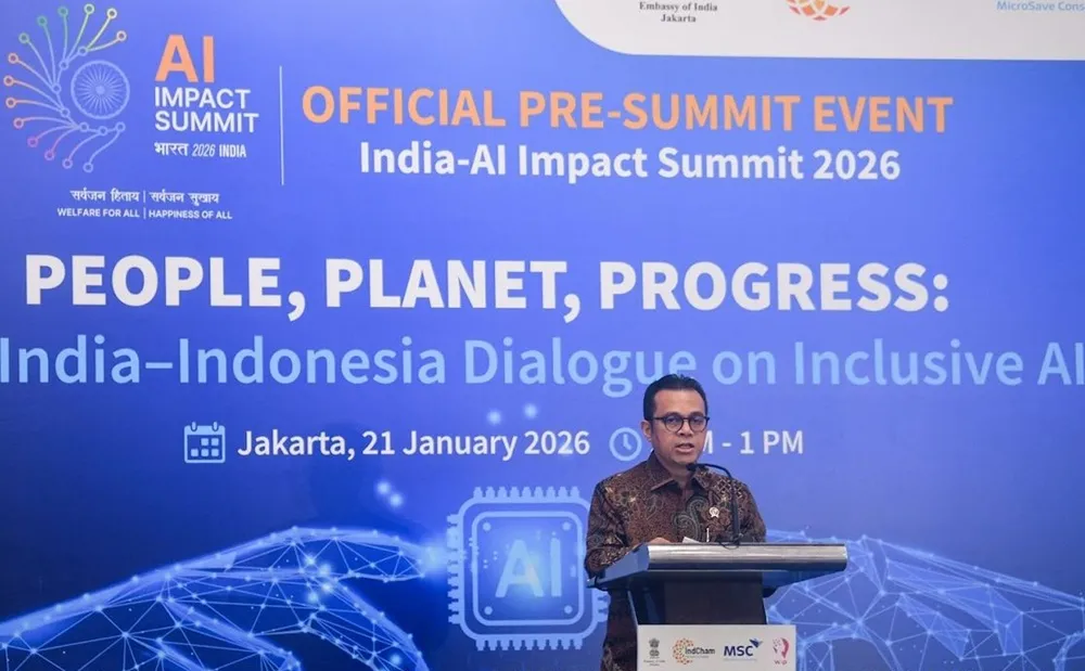 Indonesia–India Tegaskan Penguatan Kerja Sama AI untuk Transformasi Digital Inklusif