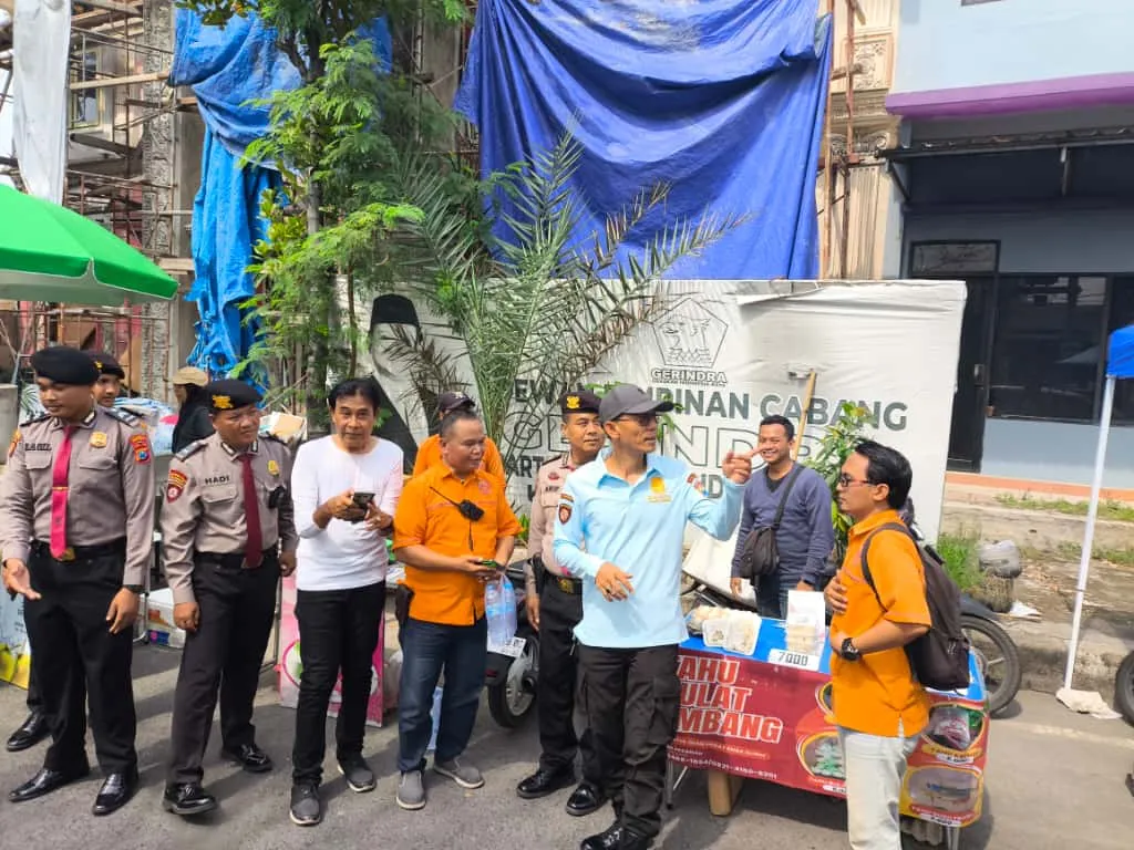 Ditpamobvit Polda Jatim Perkuat Pengamanan CFD Ponti Sidoarjo, Dukung UMKM Binaan PEDALINDO