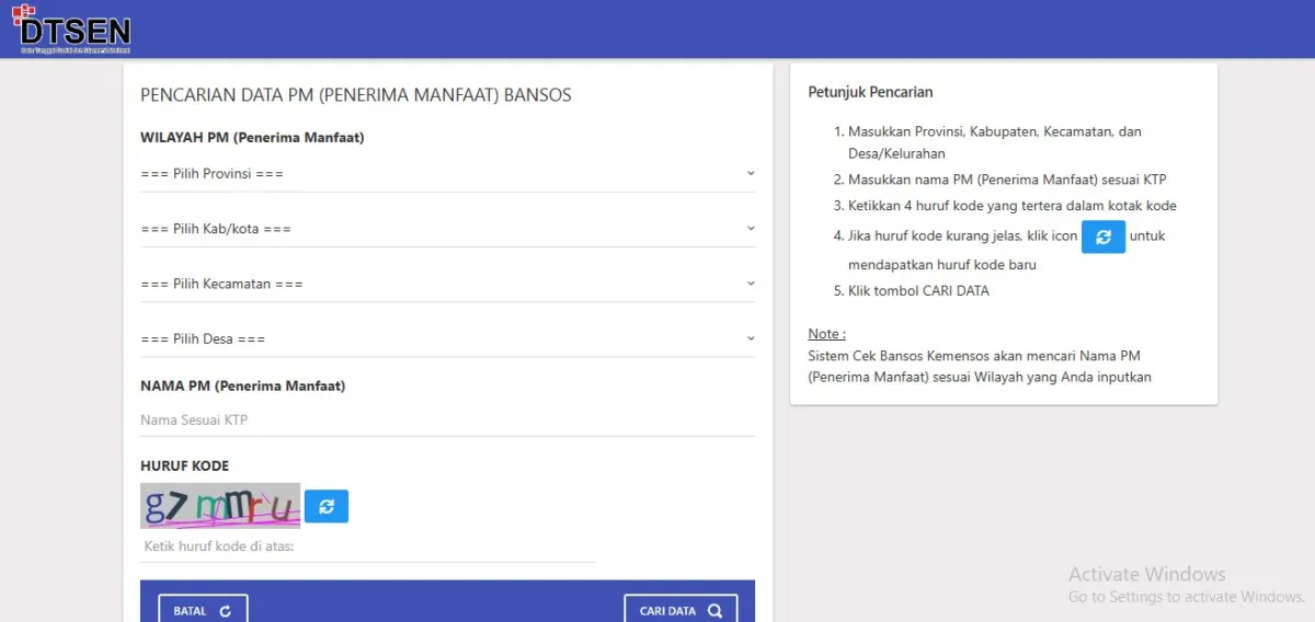 Panduan Cek Desil DTSEN Secara Online untuk Bansos 2026