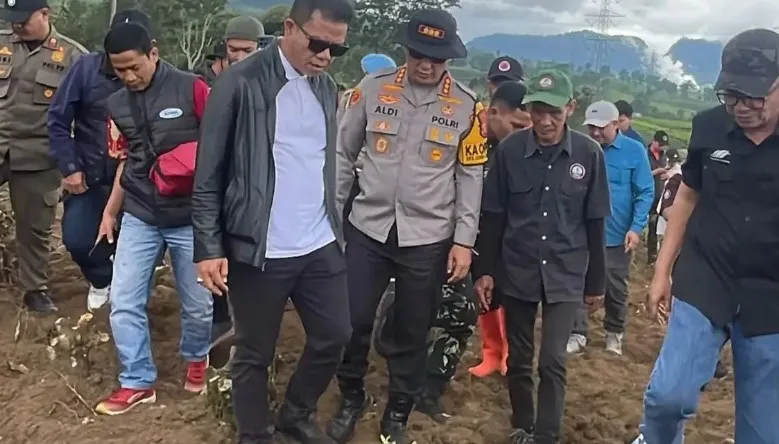 Polresta Bandung Kejar Dalang Perusakan Kebun Teh di Pangalengan