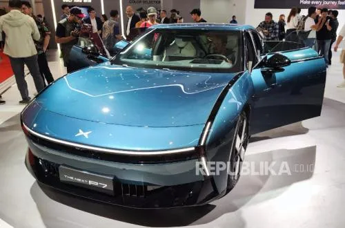 Xpeng Tampilkan Sedan Listrik The Next P7 dan Teknologi AI di IIMS 2026