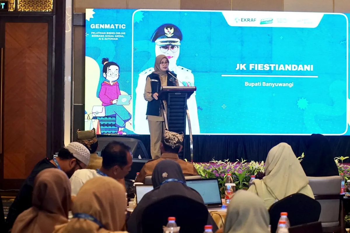 Puluhan Anak Muda Banyuwangi Ikuti Pelatihan Strategi Bisnis Digital Kreatif