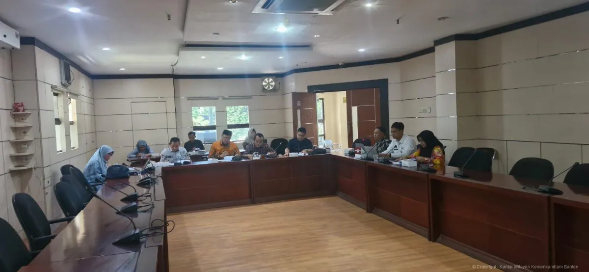 Kemenkum Banten Beri Masukan dalam Pembahasan Raperda Partisipasi Masyarakat di Kota Tangerang