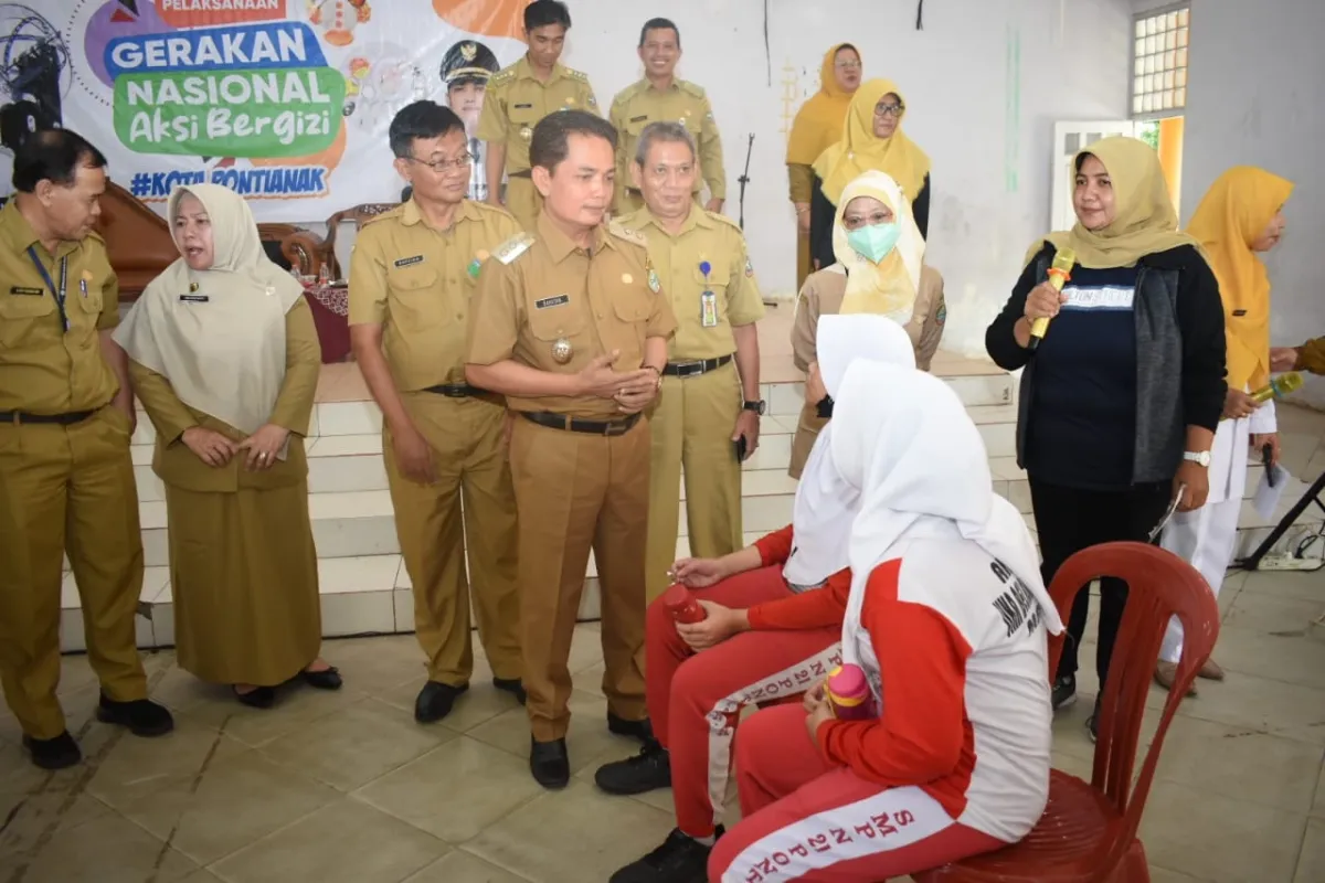 Dinkes Pontianak Canangkan Gerakan Aksi Bergizi di Sekolah untuk Kenalkan Pola Makan Sehat
