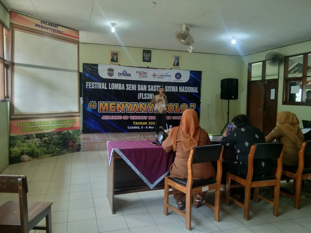 SDN 1 Cijeungjing Tuan Rumah FLS3N Tingkat Kabupaten Ciamis