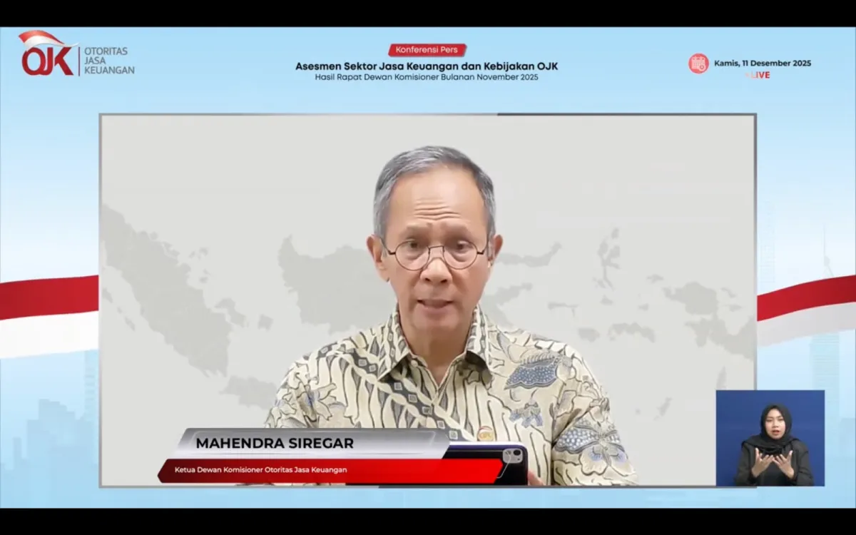 OJK: Sektor Jasa Keuangan Tetap Stabil di Tengah Ketidakpastian Global dan Domestik