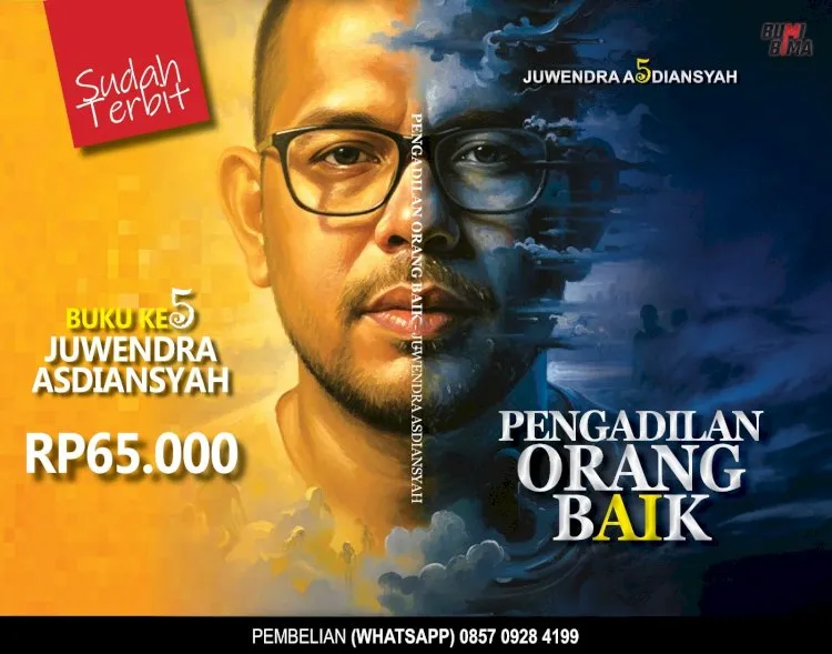 Juwendra Asdiansyah Terbitkan Buku “Pengadilan Orang Baik” Menjelang Akhir 2025