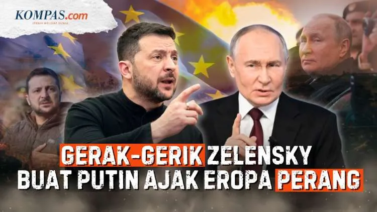 Ukraina Cari Dukungan ke Eropa, Rusia Tantang Perang di Benua Biru