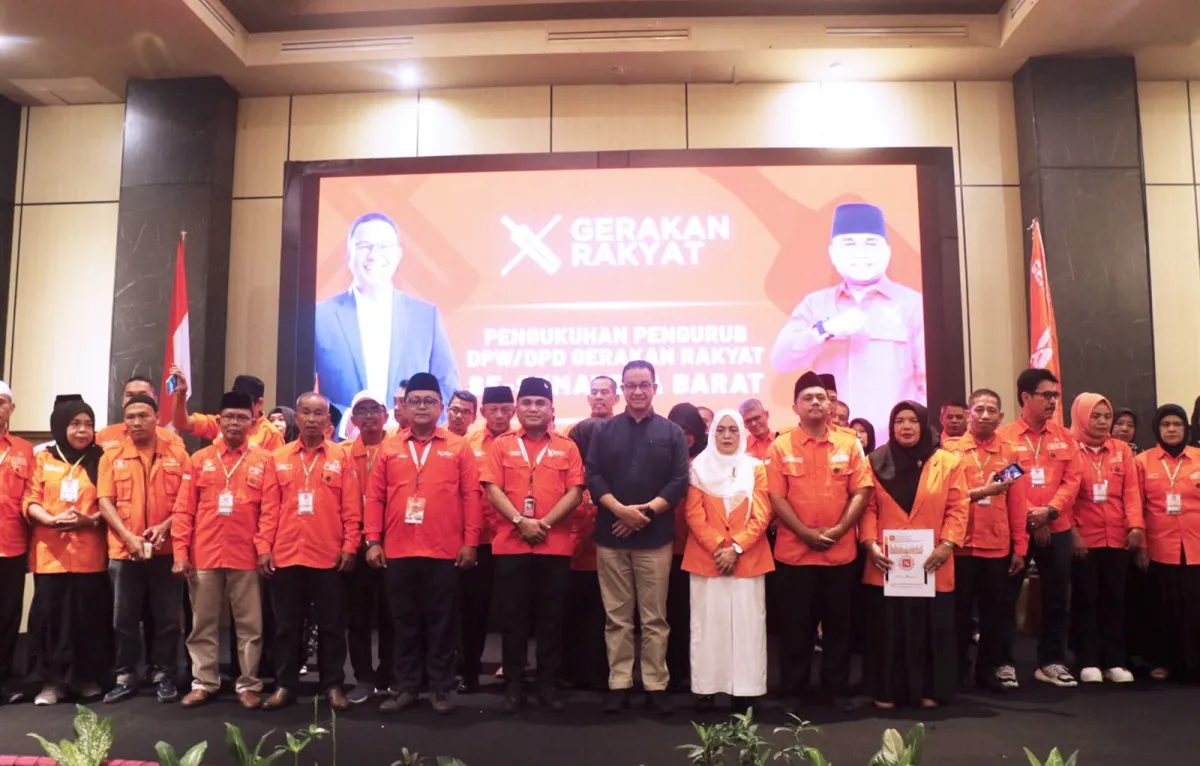 Gerakan Rakyat Lantik DPW Sumbar, Tekankan Penguatan Struktur dan Kesadaran Politik Publik