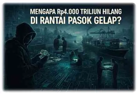 Menelisik Kebocoran Rp4.000 Triliun: Rantai Pasok Gelap dan Bayang-Bayang Shadow Economy