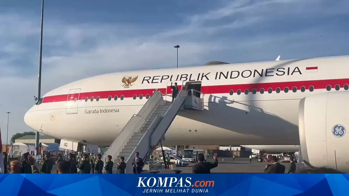 Wapres Gibran Kembali ke Jakarta Usai Hadiri KTT G20 di Johannesburg