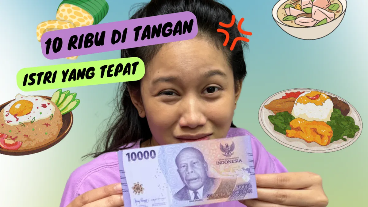 Tren Viral '10 Ribu di Tangan Istri yang Tepat': Kenyang Saja atau Tetap Bergizi?