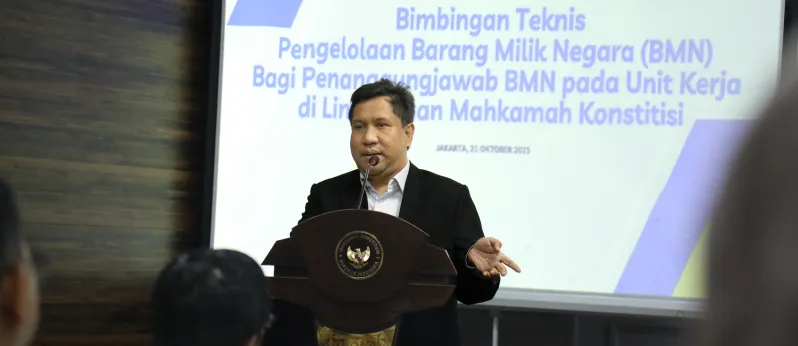 MK Gelar Bimtek Pengelolaan BMN untuk Perkuat Akuntabilitas dan Transparansi