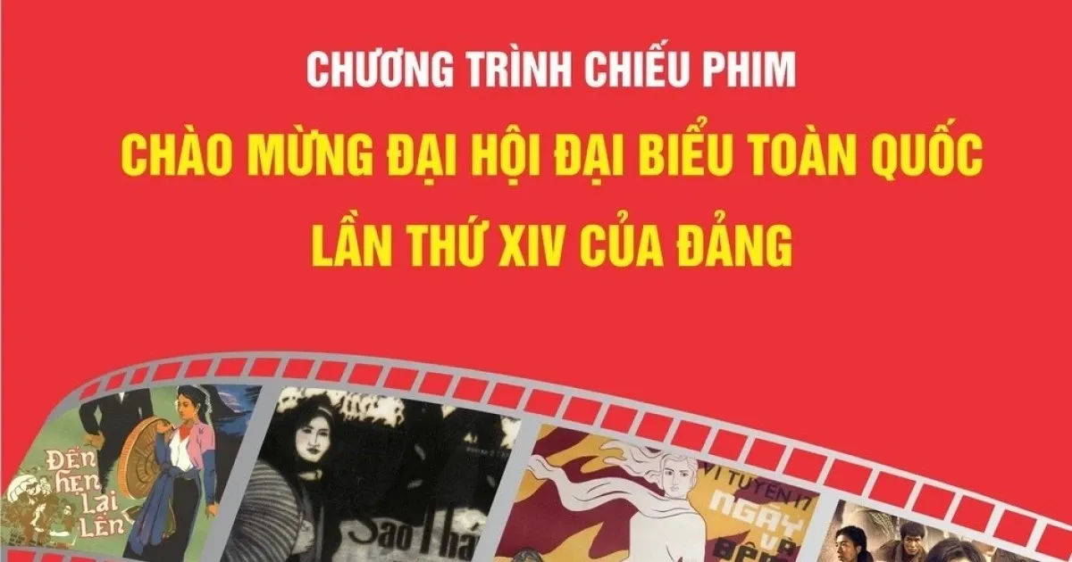 Institut Film Vietnam Gelar Pemutaran Film Gratis Sambut Kongres Nasional Partai ke-14