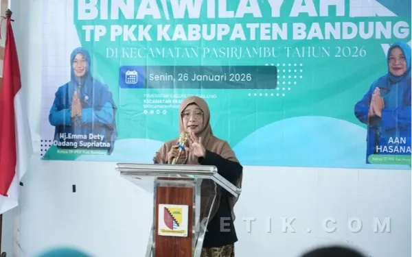 PKK Kabupaten Bandung Gelar Bina Wilayah, Tekankan Tertib Administrasi dan Optimalisasi Aplikasi Sipandu Bedas