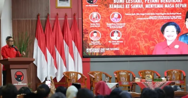 Hasto Kristiyanto Tekankan Kebijakan Pangan Berbasis Kearifan Lokal dan Pelibatan Petani