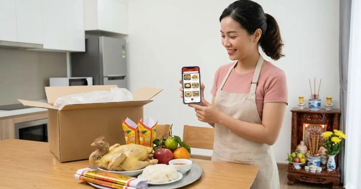 Pesan Persembahan Dewa Dapur via Aplikasi Jadi Tren Baru Jelang Tết