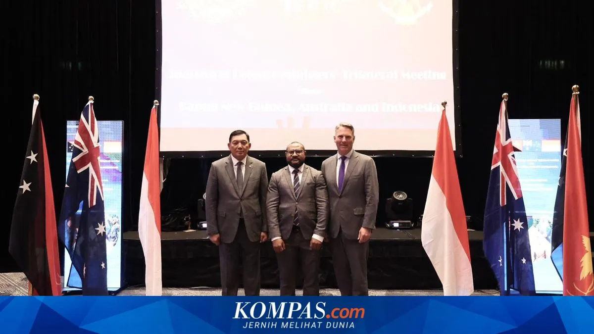 Indonesia, Papua Nugini, dan Australia Sepakati Penguatan Keamanan Kawasan dalam Pertemuan Trilateral Perdana