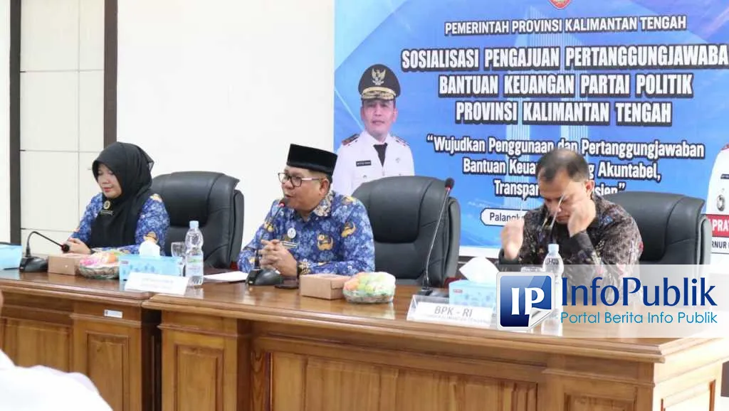Pemprov Kalteng Salurkan Rp6,36 Miliar Bantuan Keuangan untuk Partai Politik, Tekankan Transparansi Laporan