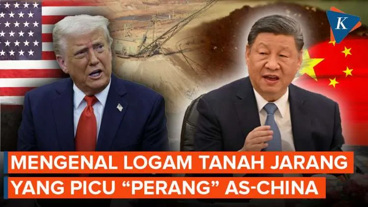 Mengenal Logam Tanah Jarang di Tengah Memanasnya Perang Dagang AS-China