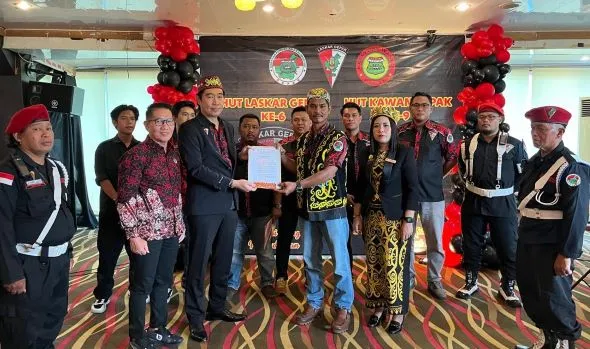 Pengurus Baru Laskar Gepak Kaltim Dilantik, Siap Hadapi Isu Sosial Daerah