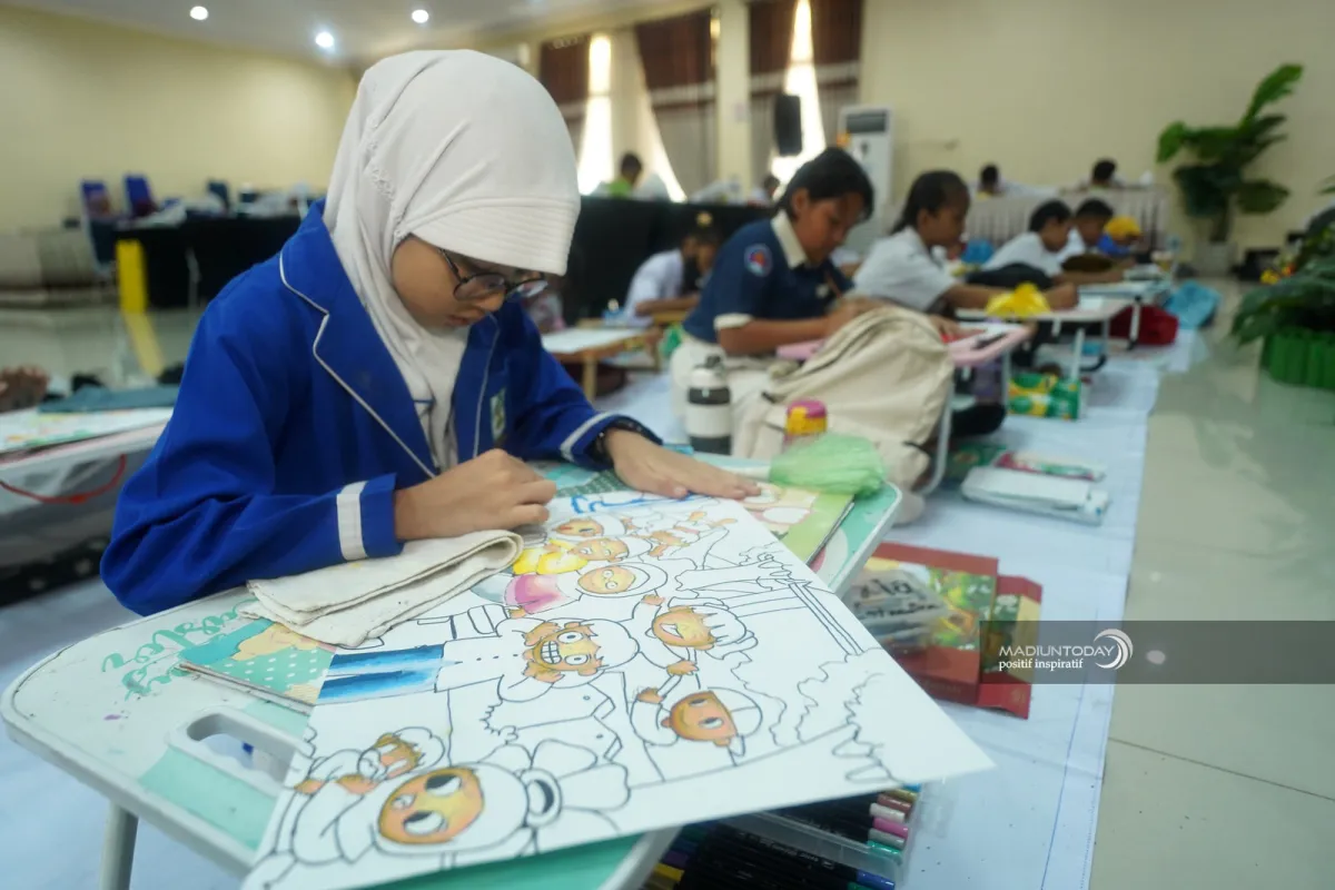 FLS3N Kota Madiun Digelar Empat Hari, Ratusan Siswa Unjuk Bakat Seni dan Sastra