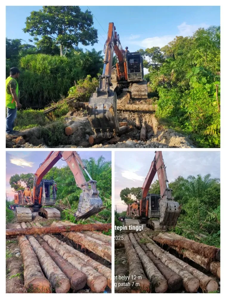 Jembatan Darurat Suak Sigide Rampung Diperbaiki, Akses Trumon–Bulohseuma Berangsur Pulih