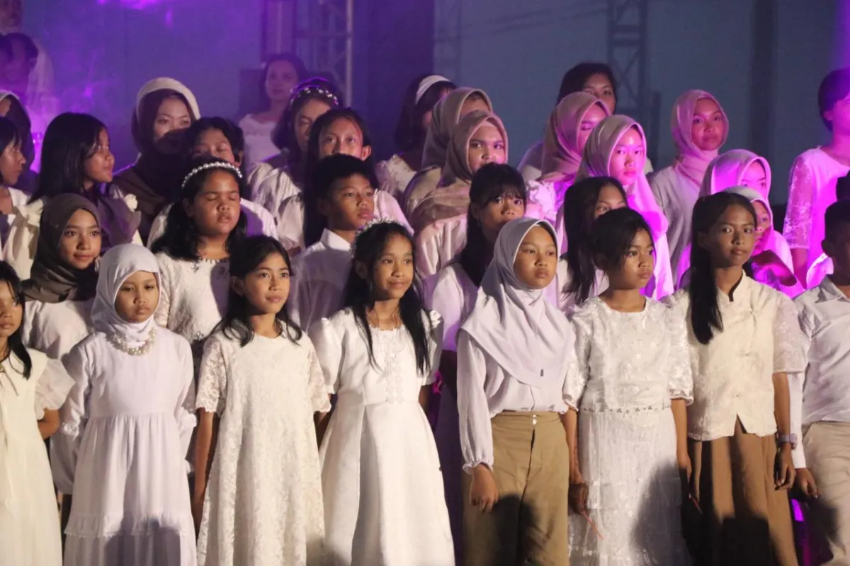 Young Voice Concert YPPSB Kutim Tampilkan Paduan Suara 1.000 Siswa, Wakil Bupati Terpukau