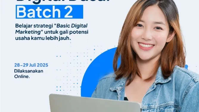 Komdigi Buka Pelatihan Pemasaran Digital Dasar Batch 2, Digelar Daring 28–29 Juli 2025