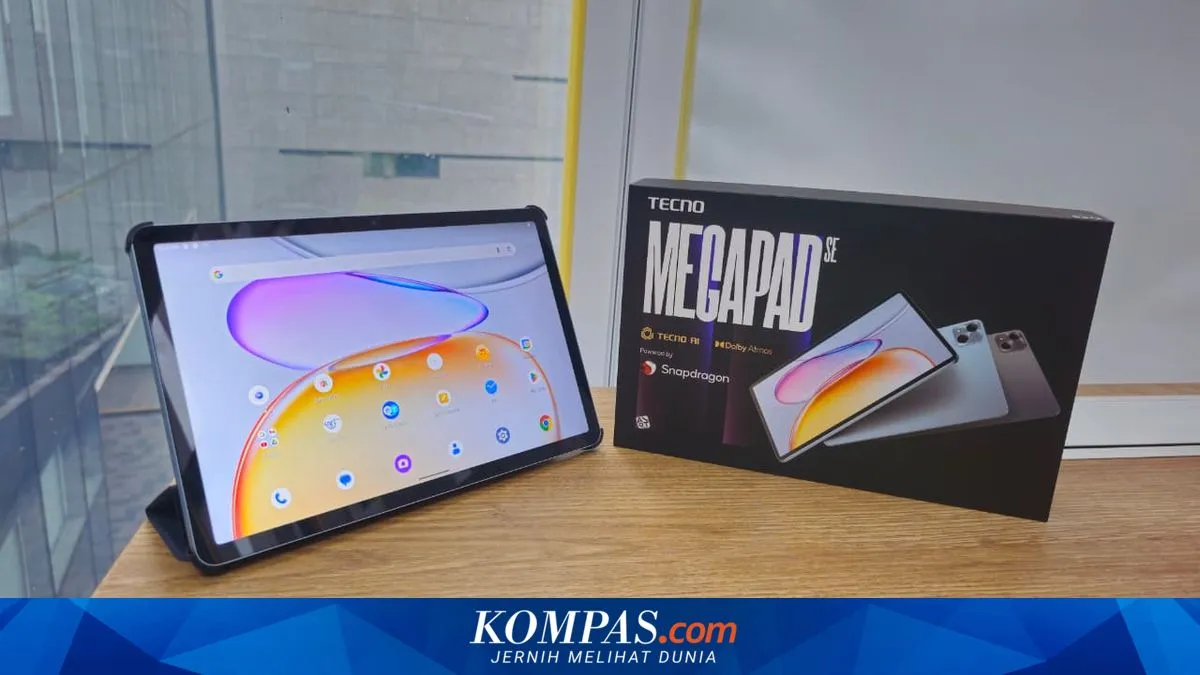 Tecno Megapad SE Meluncur di Indonesia, Tablet Rp 2,3 Juta dengan Paket Case Bawaan