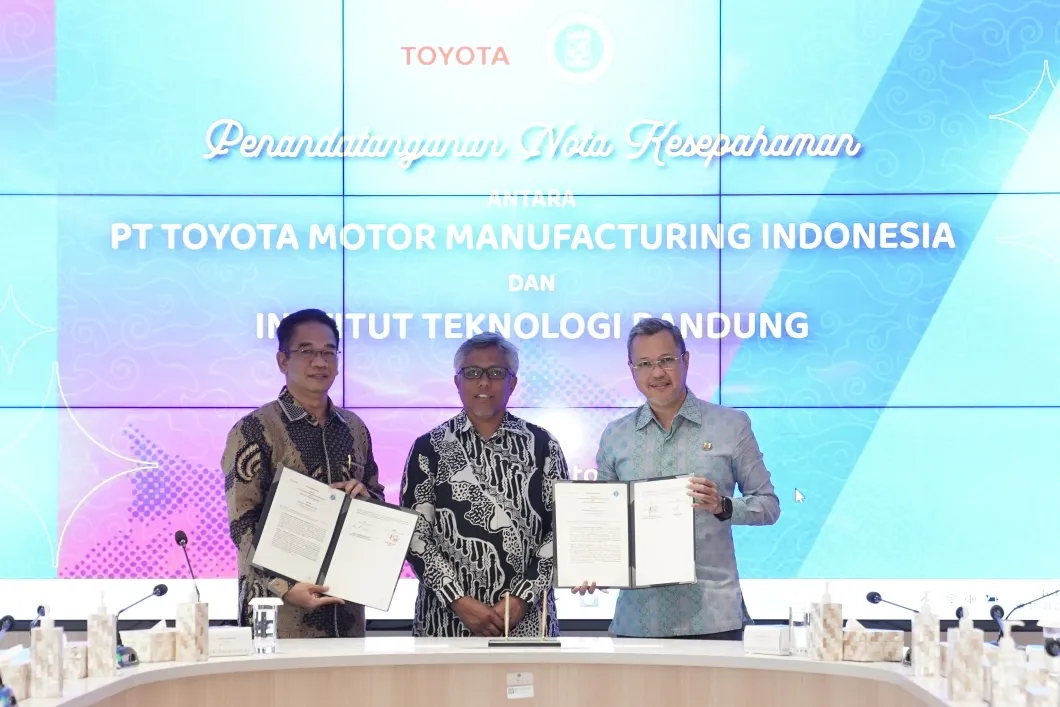 ITB dan Toyota Motor Manufacturing Indonesia Teken MoU Kolaborasi Pendidikan, Riset, dan Inovasi