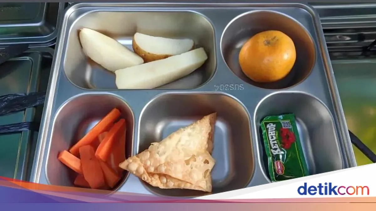 Menu MBG di SDN Mampang 1 Depok Viral, Warganet Soroti Pangsit Goreng dan Kentang Rebus